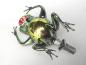 Preview: Frosch mit Reflex Glasfigur