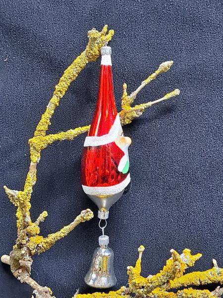 Weihnachtsmann mit Glocke 2 Teile
