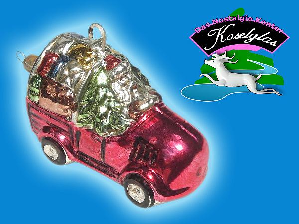 Weihnachtsmobil Auto mit Geschenken