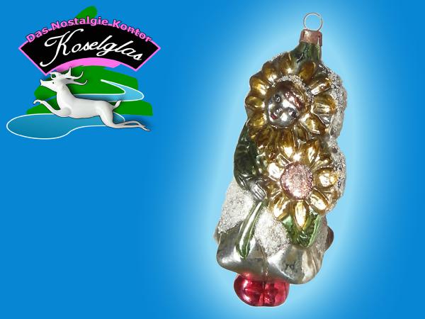 Sonnenblumenfrau Lauscha Christbaumschmuck