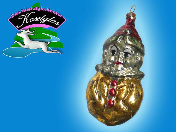 Harlekin Clown Nostalgie Christbaumschmuck aus Lauscha